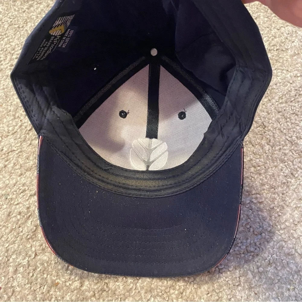 Vintage New Holland Tractor Hat K Products adjustable 100% Cotton Blue